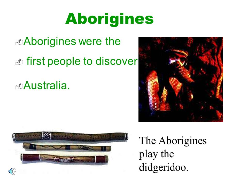 Natives of Australia