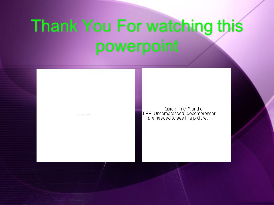 Thank You For watching this powerpoint