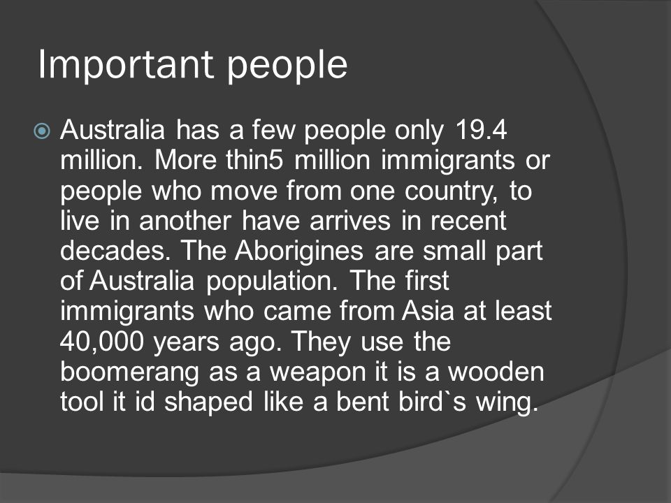 Facts About Australia