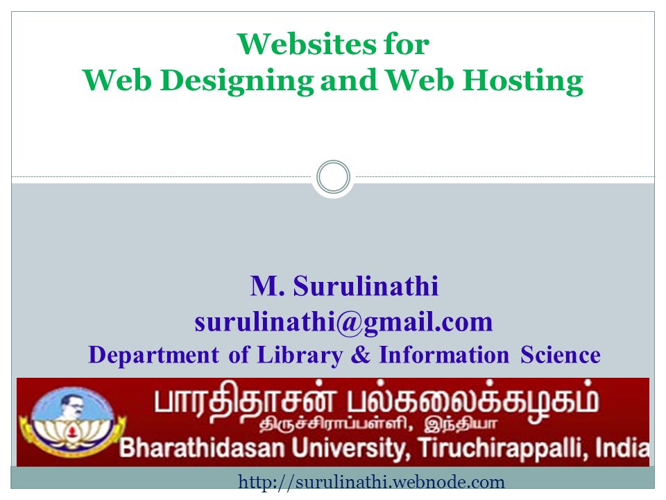 Websites for Web Designing and Web Hosting M.