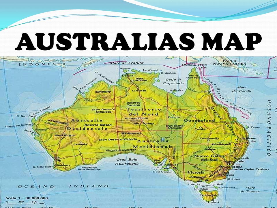 AUSTRALIAS MAP