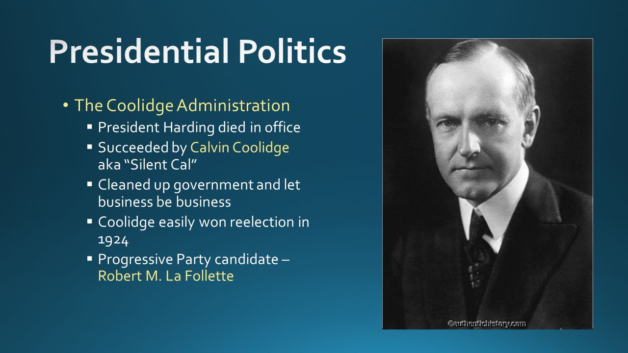 political work of calvin coolidge Calvin coolidge calvin coolidge: impact and legacy although the public liked and admired calvin coolidge reagan also praised coolidge's political style. political work of calvin coolidge Calvin coolidge calvin coolidge: impact and legacy although the public liked and admired calvin coolidge reagan also praised coolidge's political style.