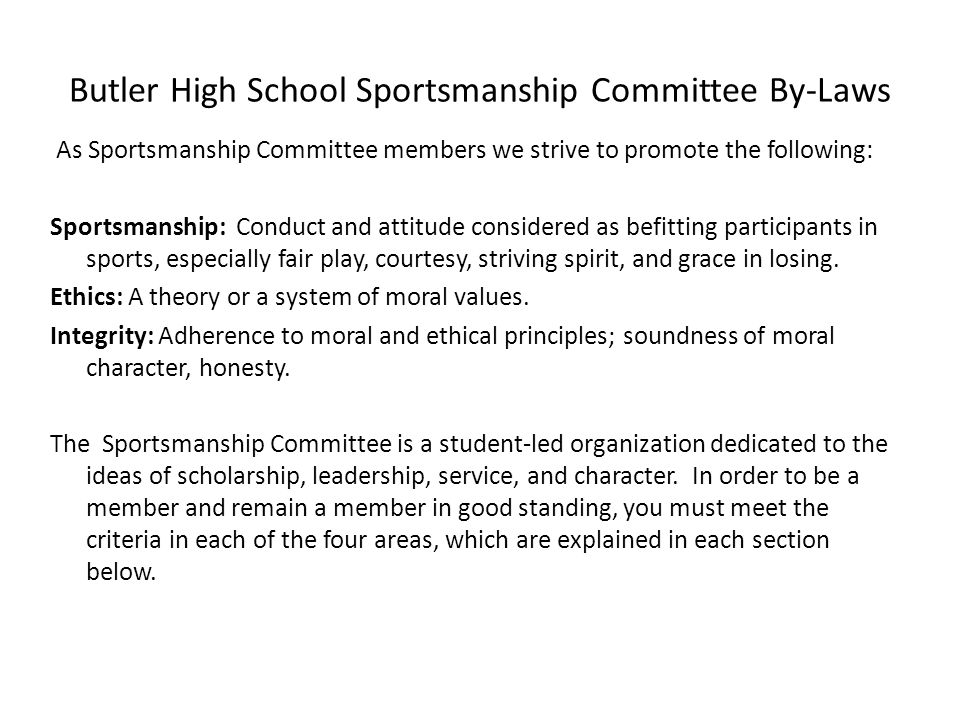 spirit of sportsmanship essay spirit of sportsmanship essay