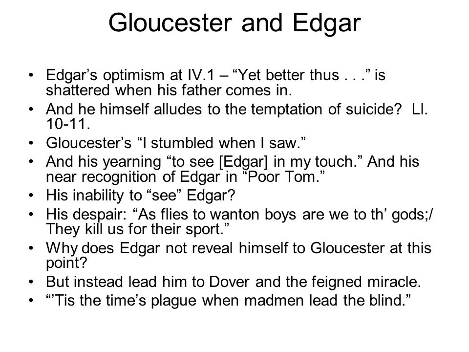 madness of lear edgar madness of lear edgar