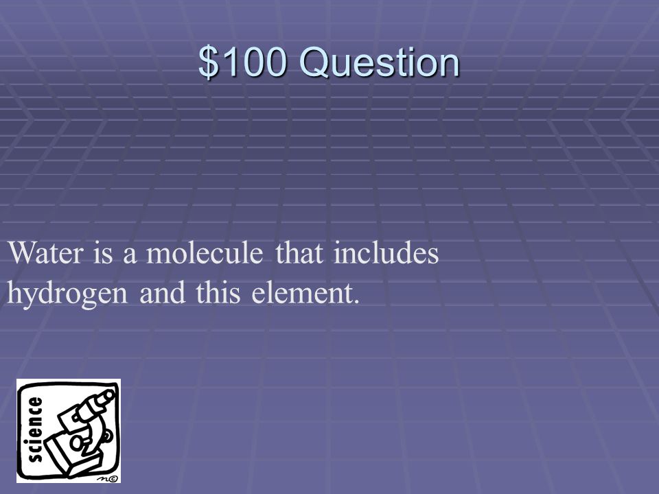 $500 Answer What are metals, nonmetals, semimetals and noble gases