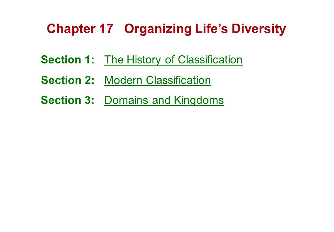 Printables Section 18-2 Modern Evolutionary Classification Worksheet Answers section 18 2 modern evolutionary classification worksheet answers chapter 17 anizing life 39 s diversity 1 the history of
