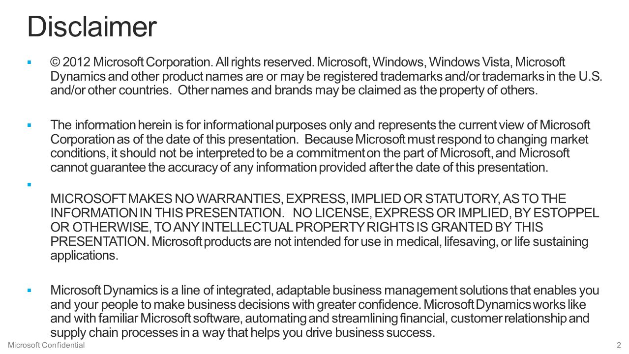 Microsoft Confidential2