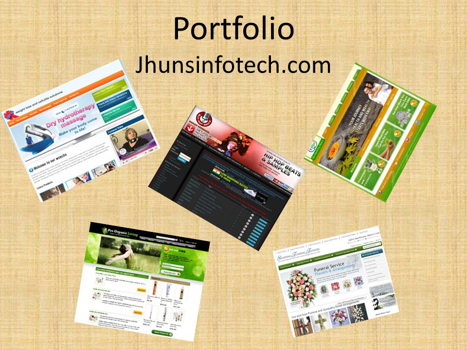 Portfolio Jhunsinfotech.com