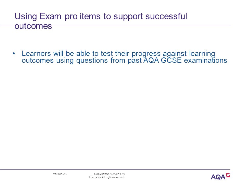 using exam pro items to support successful outcomes version 20 copyright aqa and its licensors - Periodic Table Aqa Gcse using exam pro items to support successful outcomes version 20 copyright aqa and its licensors - Periodic Table Aqa Gcse