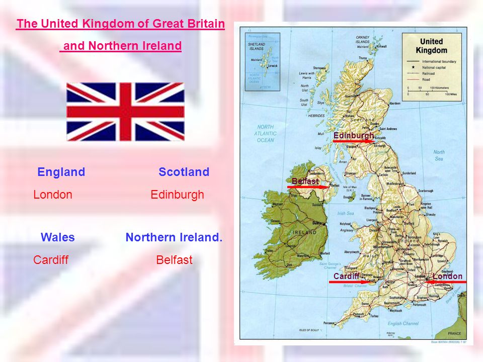 The United Kingdom of Great Britain and Northern Ireland England Scotland Wales Northern Ireland.