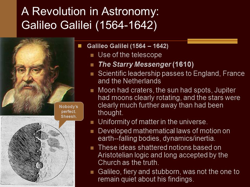 Galileo Essay
