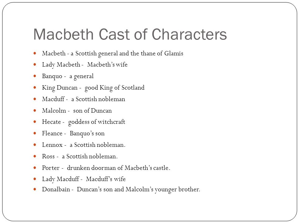 Essay on macbeth's character change