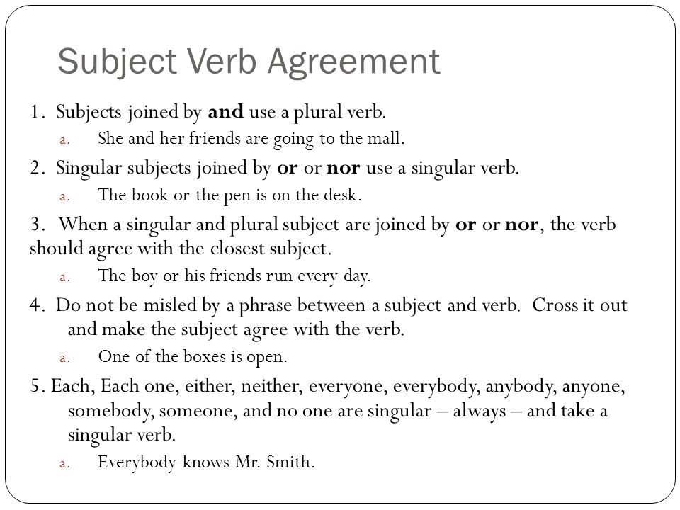 Lesson Plan On Subject Verb Agreement For Grade 2 Life In
