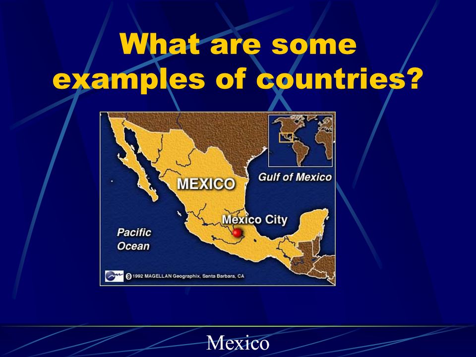 What are some examples of countries Mexico