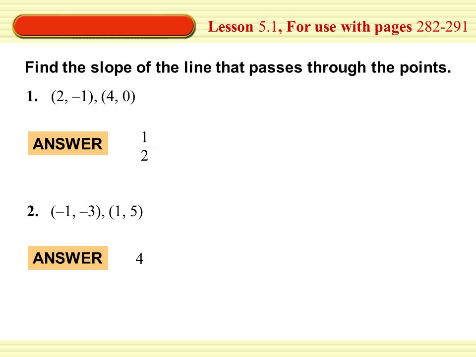 Slope Intercept Form Worksheet With Answers Algebra 1 Worksheets Linear Equations
