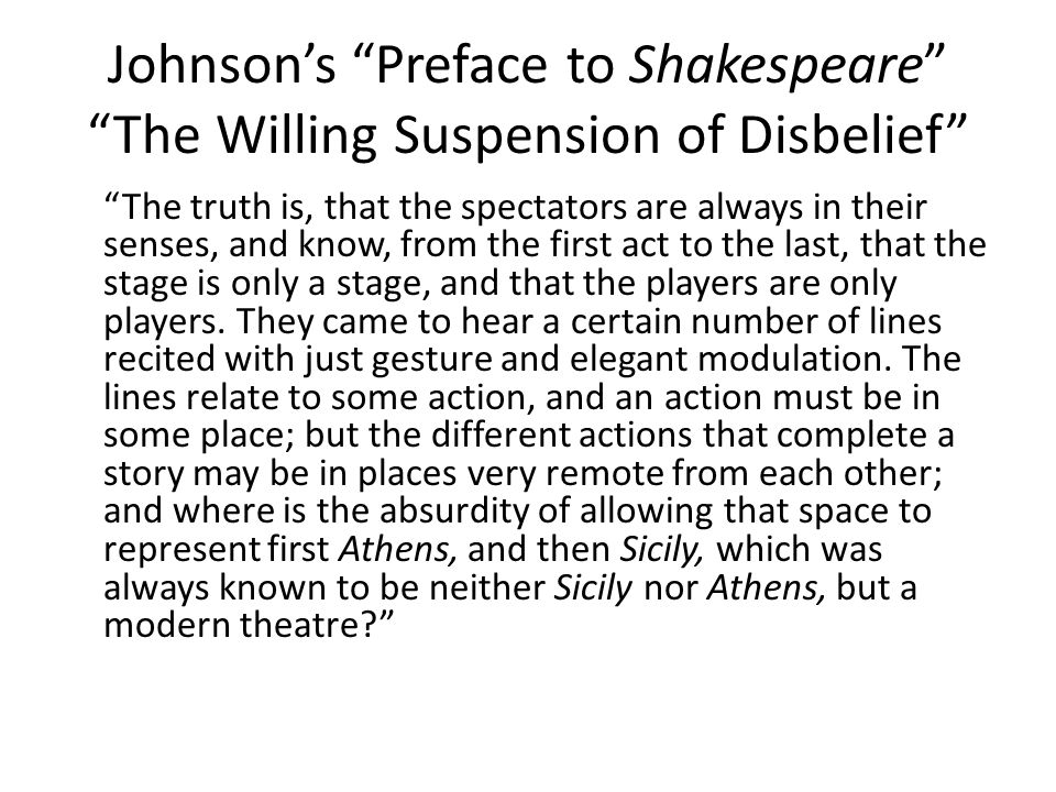 preface to shakespeare essay Johnson's preface to shakespeare published in 1765 is a comment on the argument over the ancients and moderns johnson forwards his criticism with moral consideration and prescribes imitation which is closer to truth, reality and to the right. preface to shakespeare essay Johnson's preface to shakespeare published in 1765 is a comment on the argument over the ancients and moderns johnson forwards his criticism with moral consideration and prescribes imitation which is closer to truth, reality and to the right.