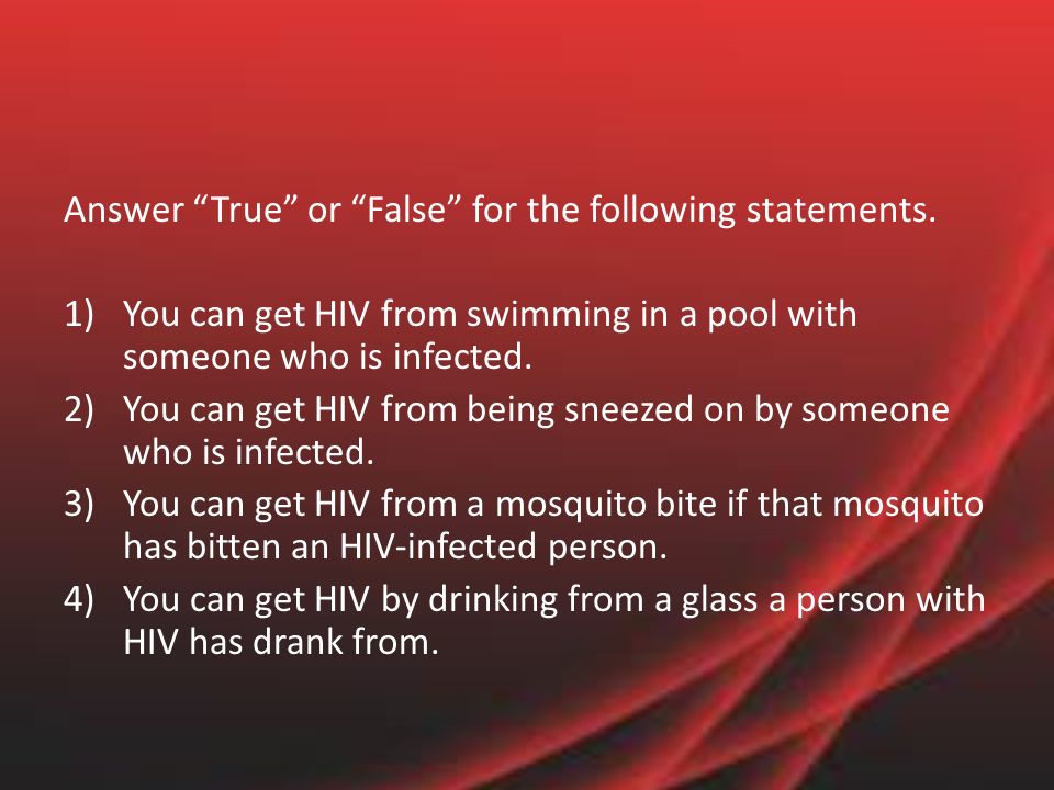 Answer True or False for the following statements.