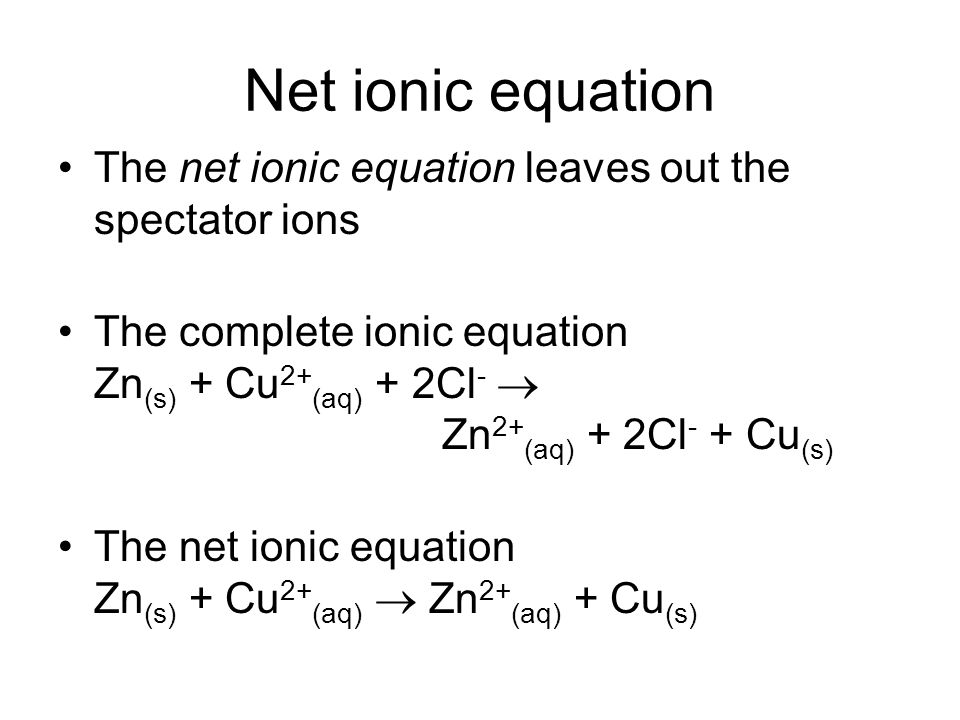 Definition Of Net Ionic Equation Jennarocca Define Net Ionic Equation Talkchannels