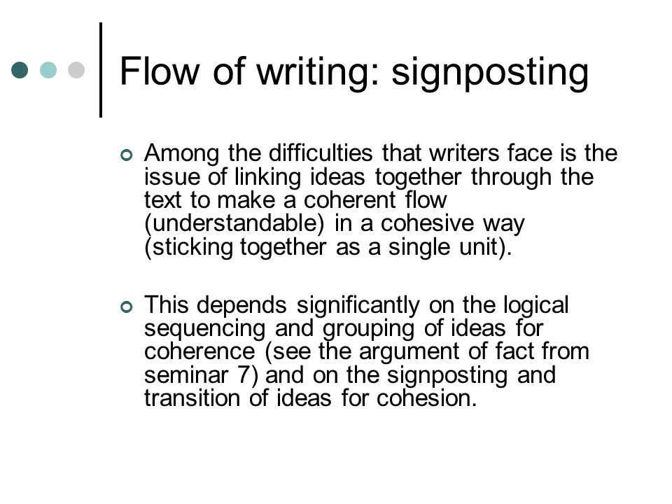 essay writing signposts Writing your assignment structuring an introduction, a paragraph and a conclusion signposting sentences the 'idea into sentence' chart how to write in an academic. essay writing signposts Writing your assignment structuring an introduction, a paragraph and a conclusion signposting sentences the 'idea into sentence' chart how to write in an academic.