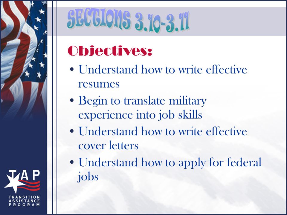 how to write effective resumes