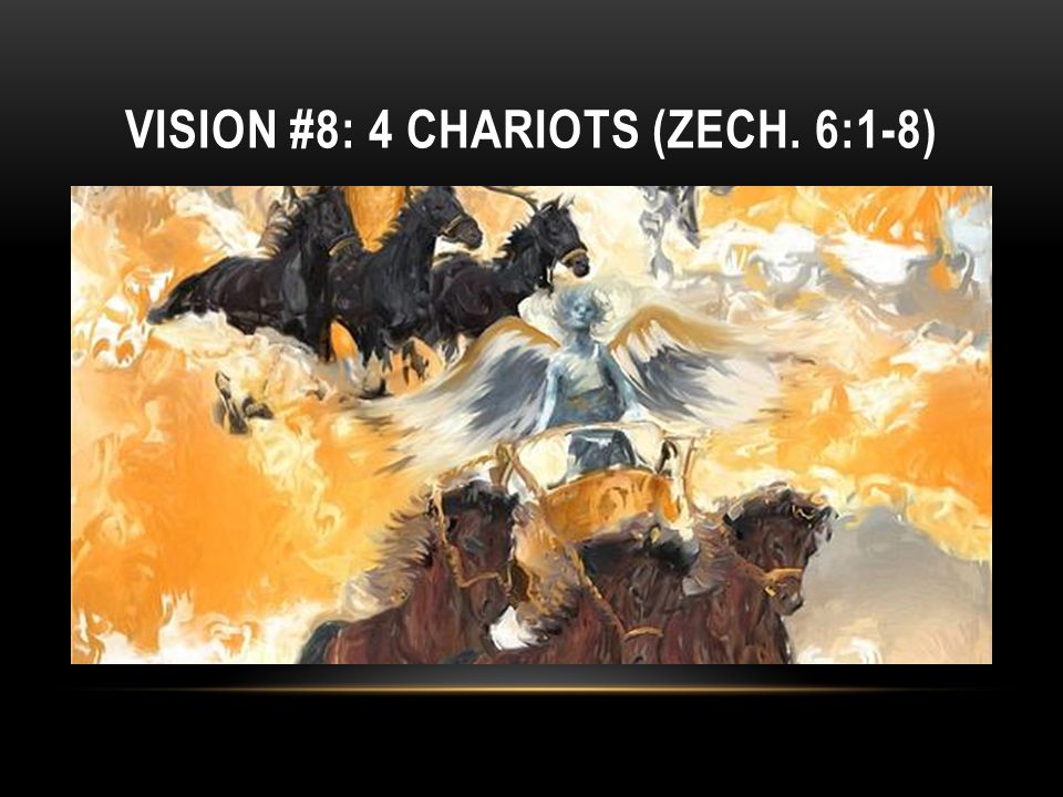 VISION #8: 4 CHARIOTS (ZECH. 6:1-8)