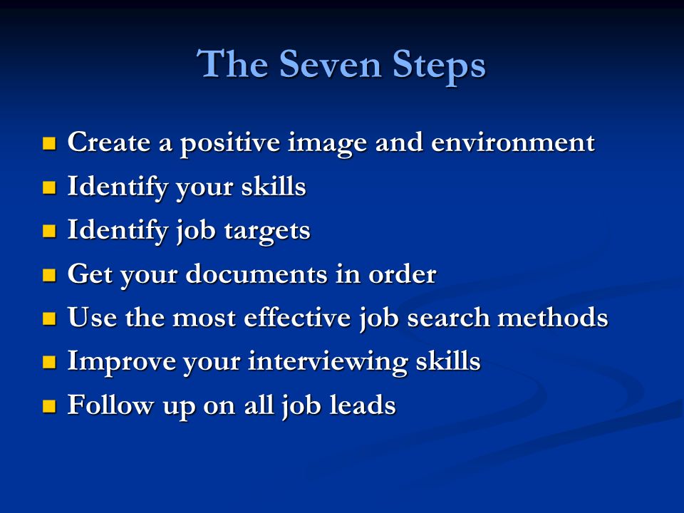 how to get job leads