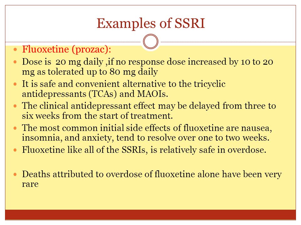 Is Prozac An Maoi