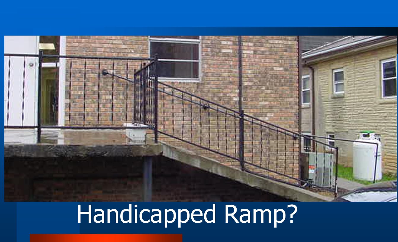 Handicapped Ramp