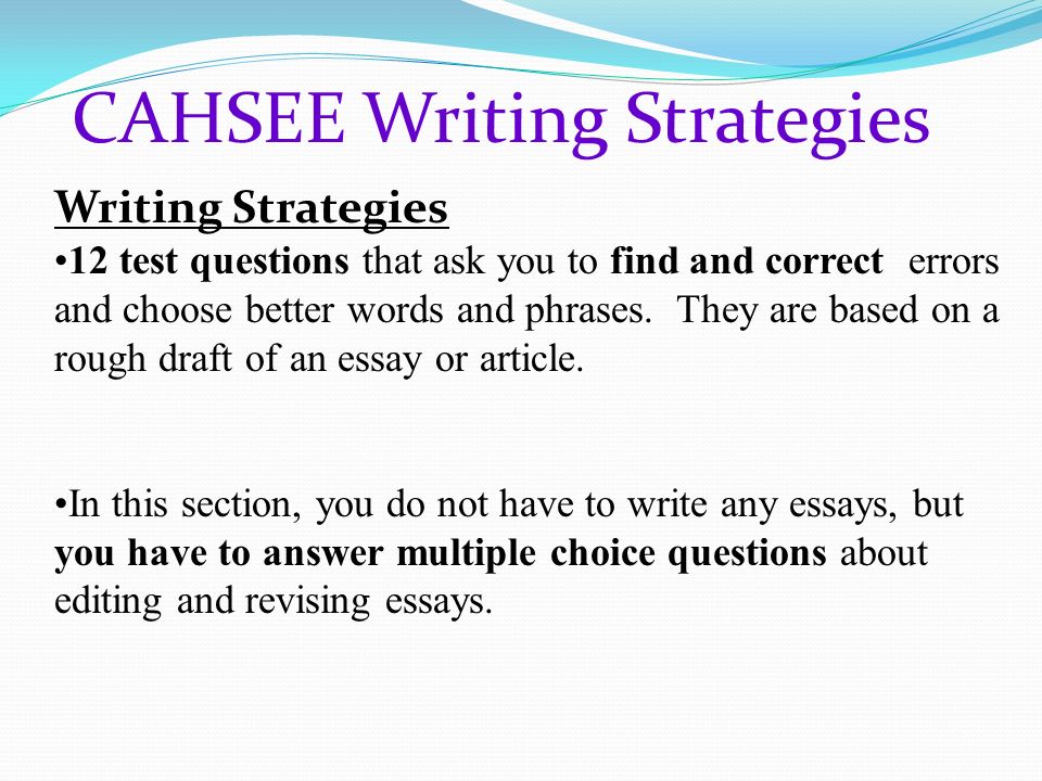 Writing Good Essay