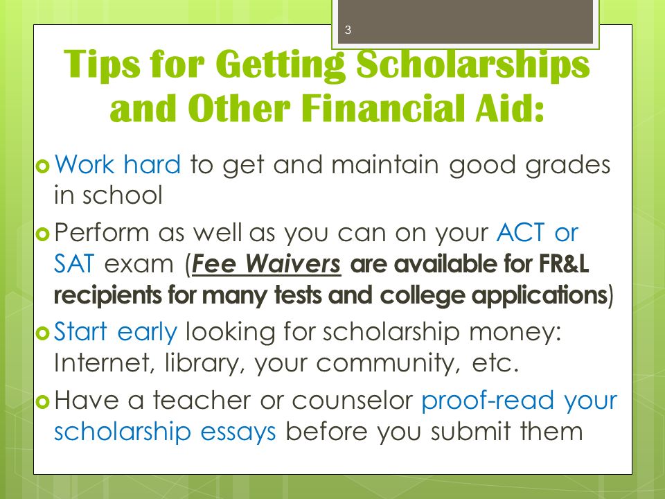 Writing Essays For Scholarships