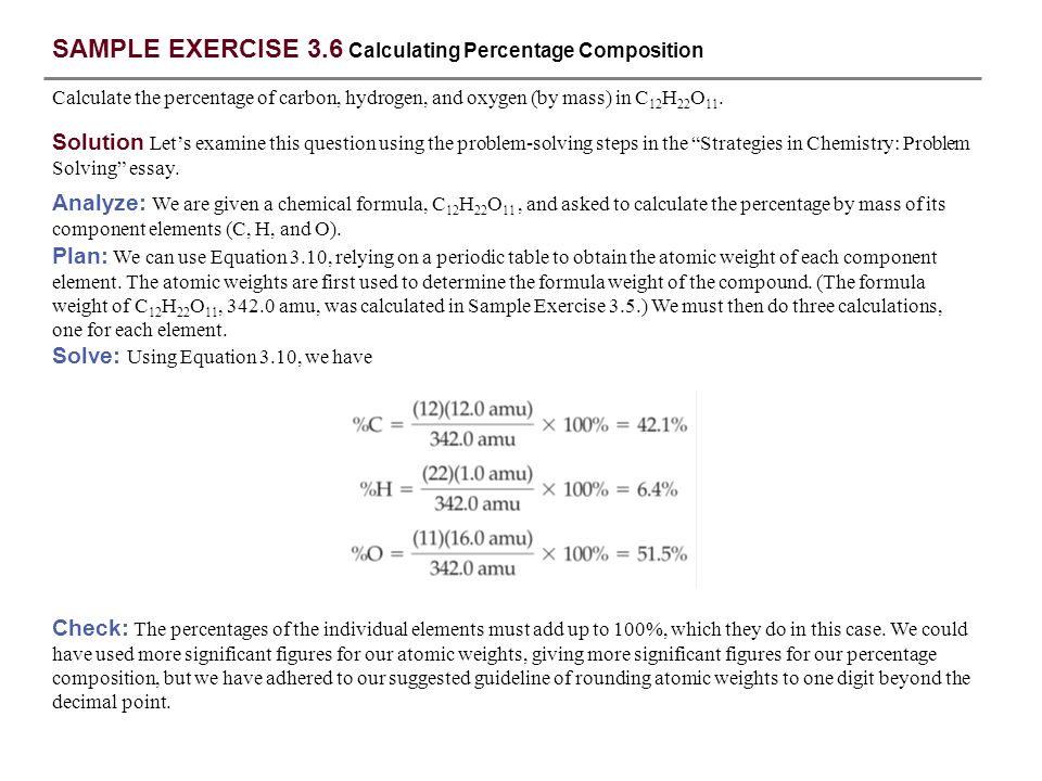 Practice Exercise Write Balanced Chemical Equations For The 3 Sample
