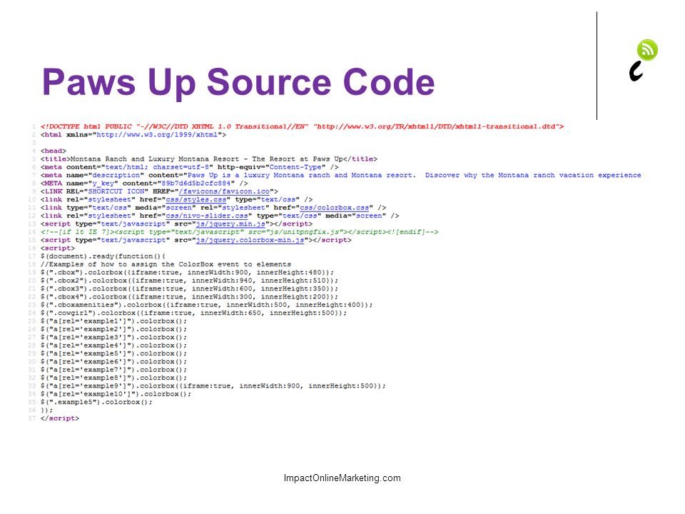 Paws Up Source Code ImpactOnlineMarketing.com