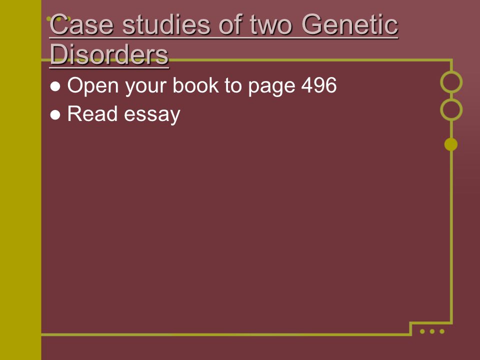 Genetic Essay