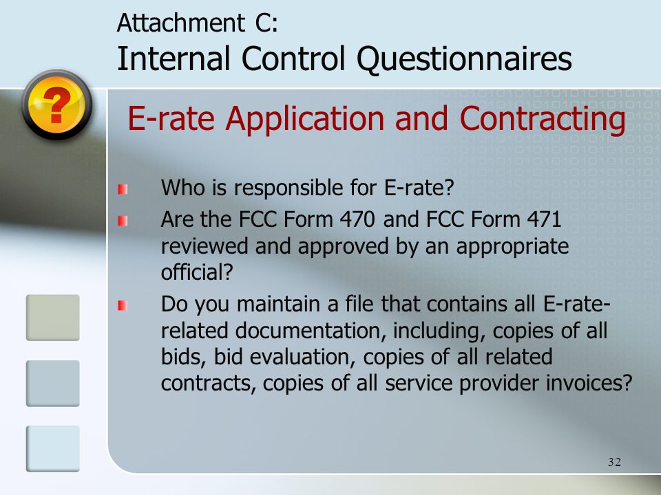 e rate audits are you prepared presented by julie tritt schell fcc form 471