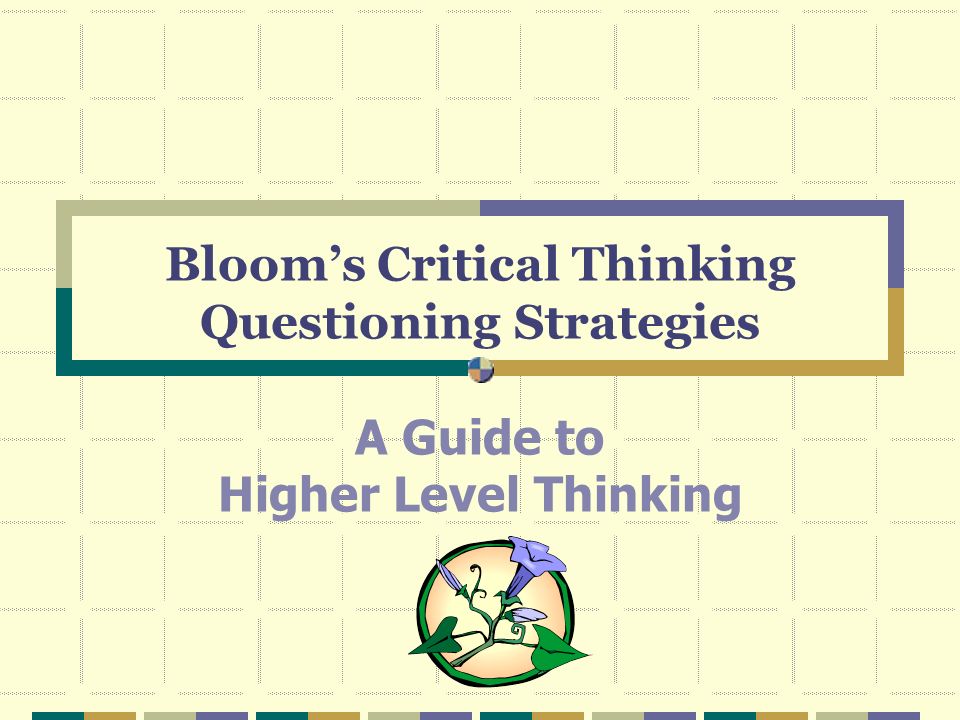 Critical thinking practice test