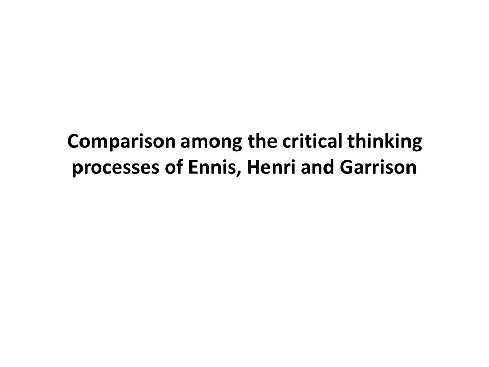 ennis critical thinking The nature of critical thinking: an outline of critical thinking dispositions and abilitiesi robert h ennis (rhennis@illinoisedu) emeritus professor, university of illinois last revised, may, 2011 critical thinking is reasonable and reflective thinking focused on deciding what to believe or do. ennis critical thinking The nature of critical thinking: an outline of critical thinking dispositions and abilitiesi robert h ennis (rhennis@illinoisedu) emeritus professor, university of illinois last revised, may, 2011 critical thinking is reasonable and reflective thinking focused on deciding what to believe or do.