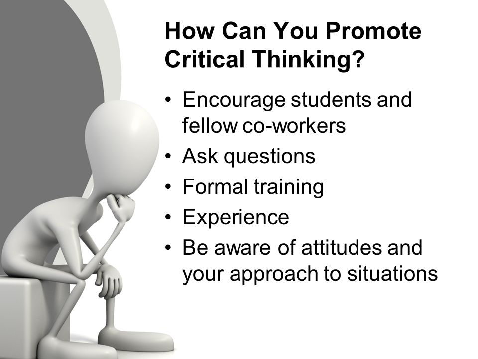 Critical Thinking For Students Pdf