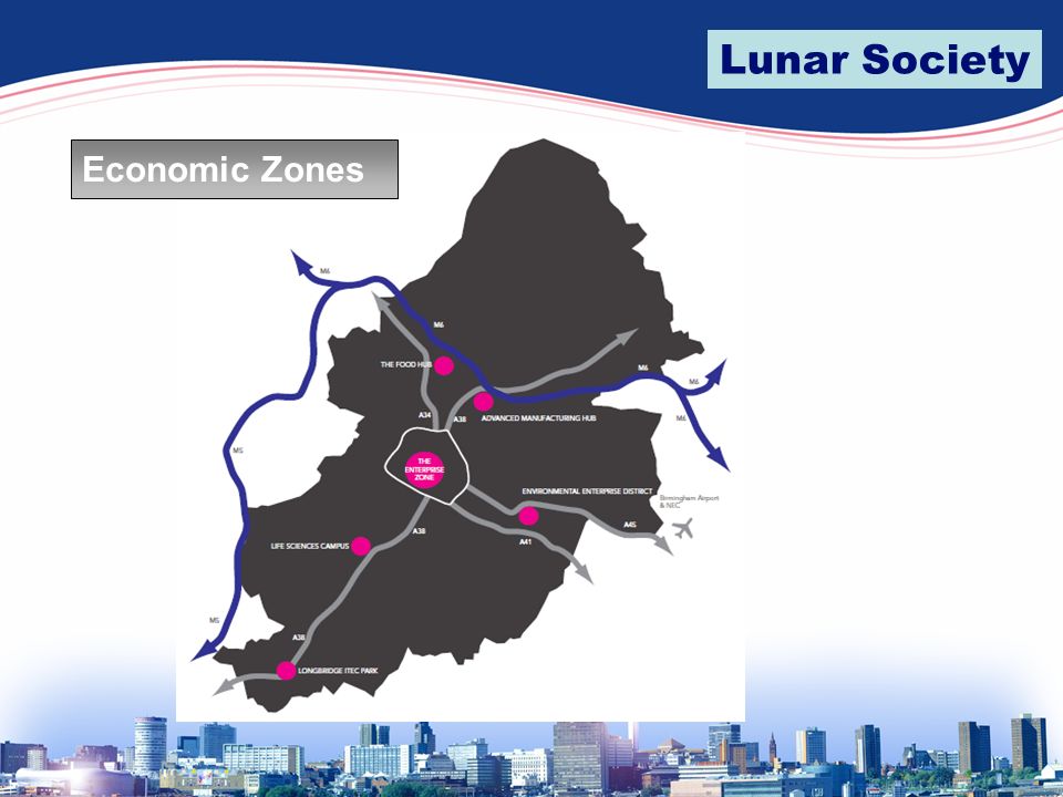 Lunar Society Economic Zones