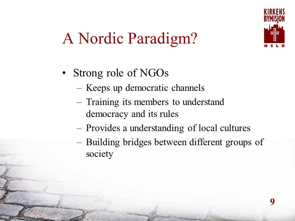 9 A Nordic Paradigm.