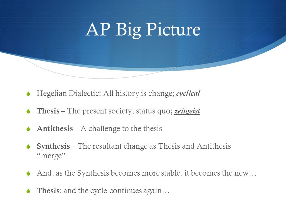 thesis anti-thesis hegelian thesis anti-thesis hegelian