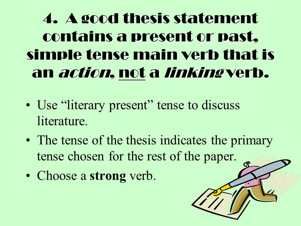 How Do I Write A Good Thesis Statement