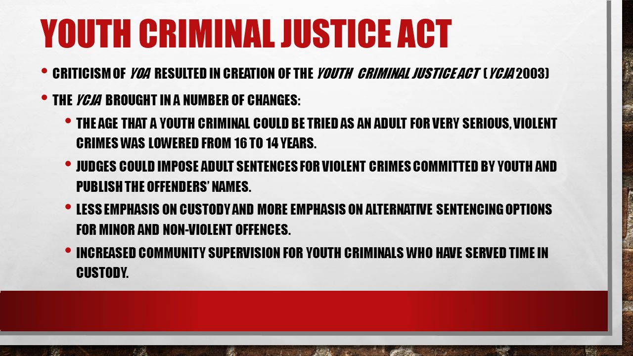Criminal Justice Essays