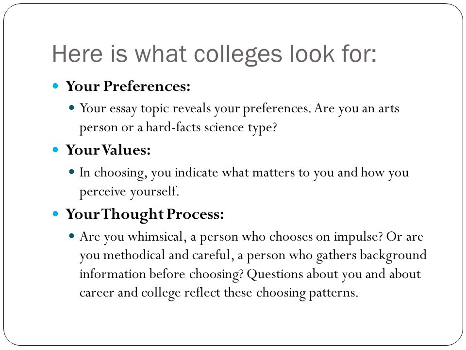 type your essay