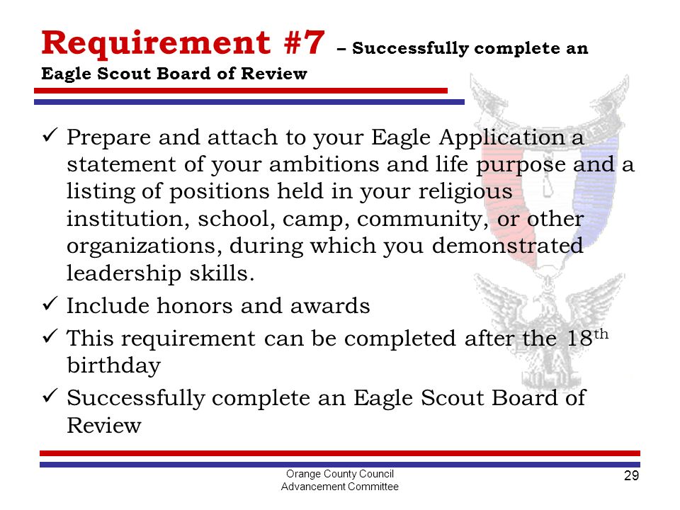 Printables Eagle Scout Requirements Worksheet letter of recommendation for eagle scout requirements math worksheet life to seminar adopted by the advancement committee orange recommendation