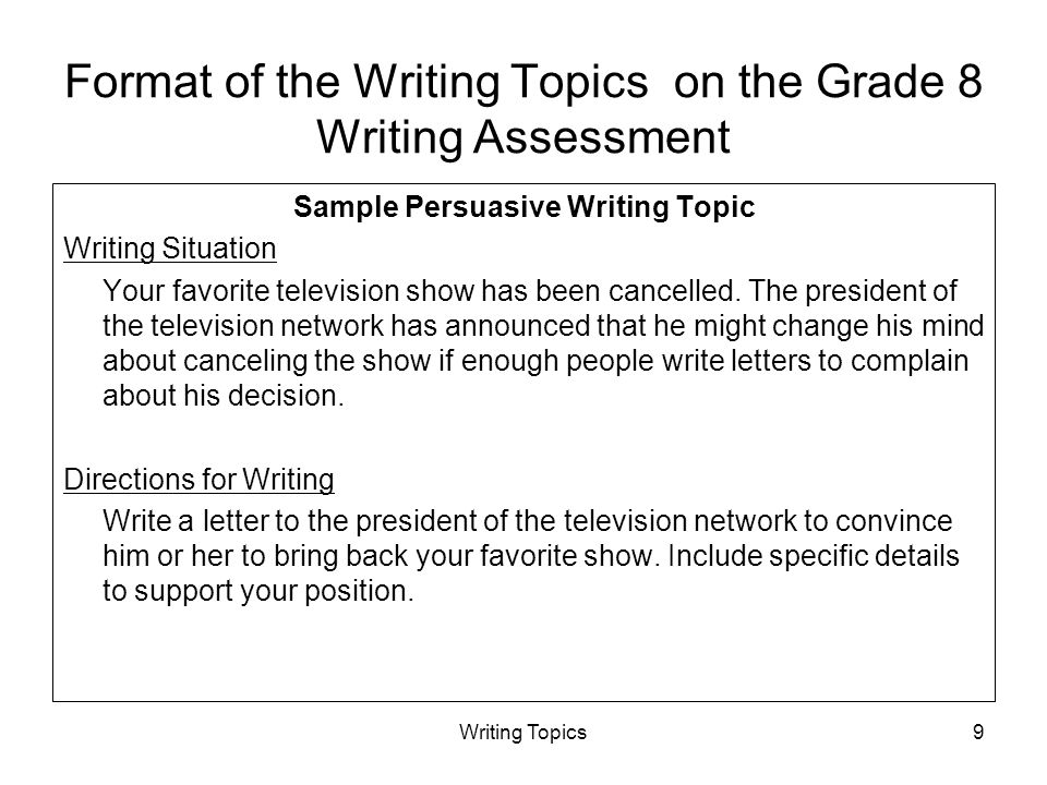 topics on persuasive essays