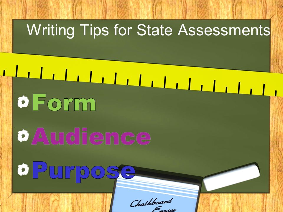 Writing Tips for State Assessments