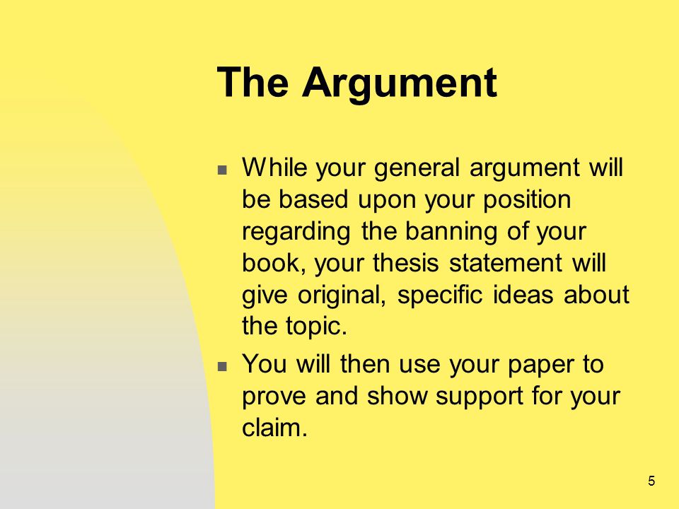 Writing A Thesis Statement For A Research Paper
