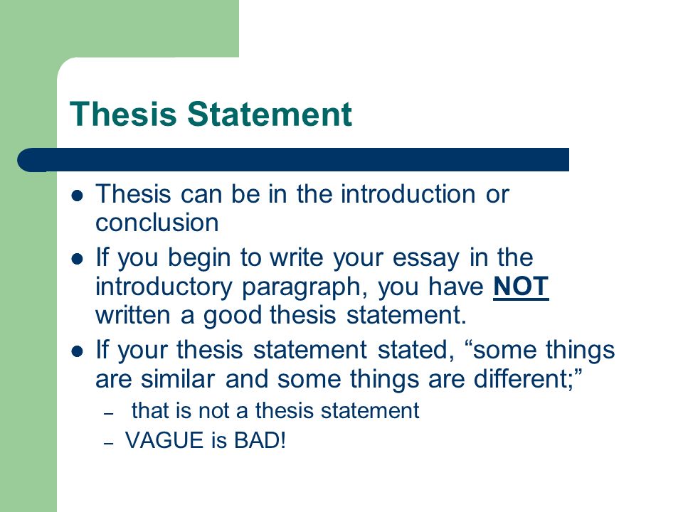 Different Way To Write An Essay