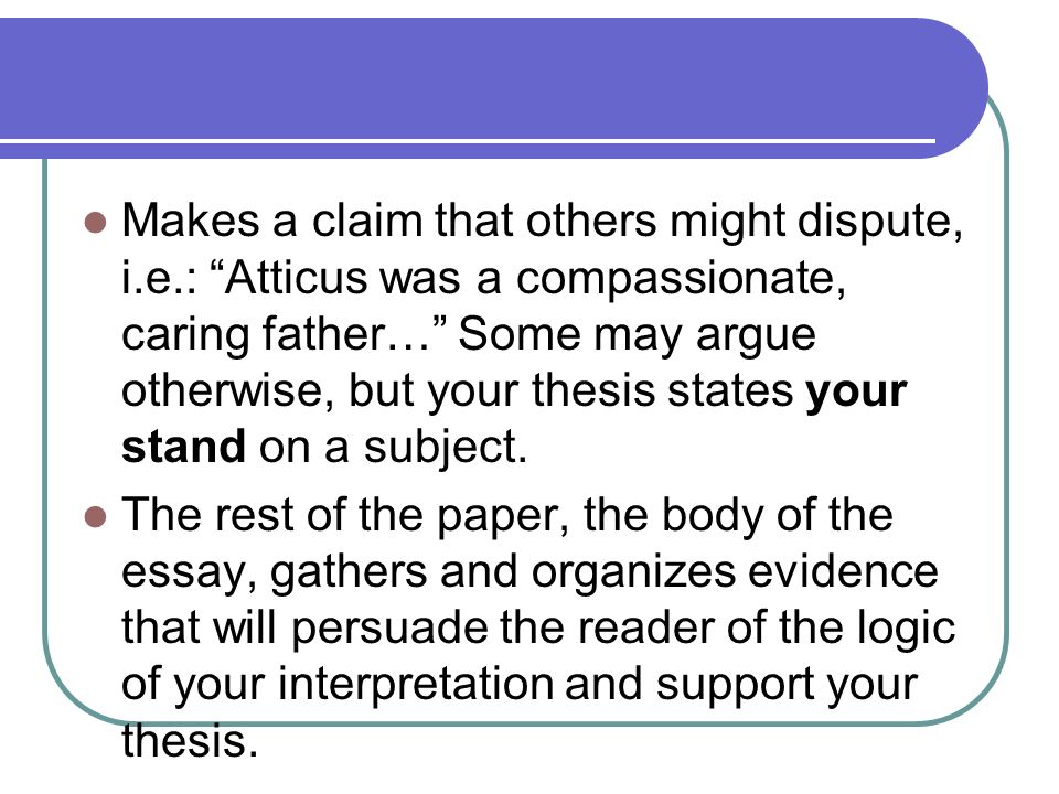 what makes up a thesis statement what makes up a thesis statement