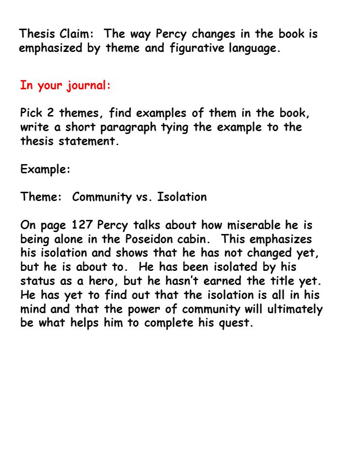 theme essay example